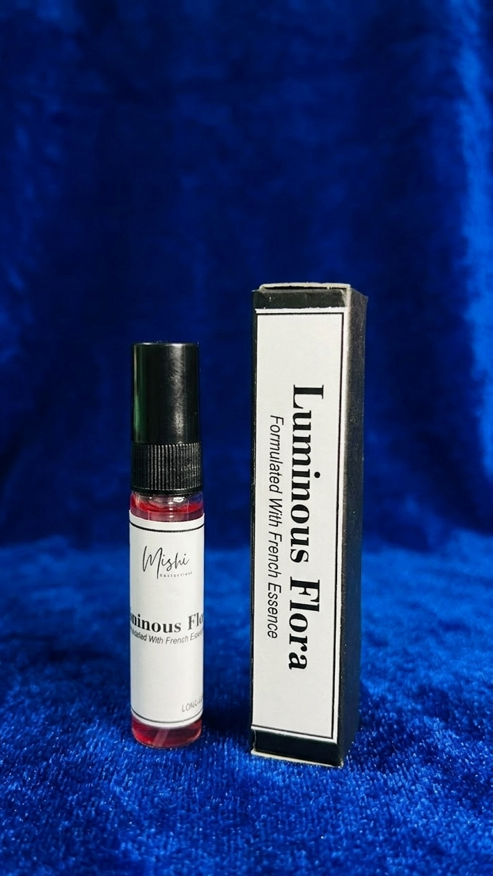 Luminous Flora Pocket Perfume – 5ml Long-Lasting Travel Spray