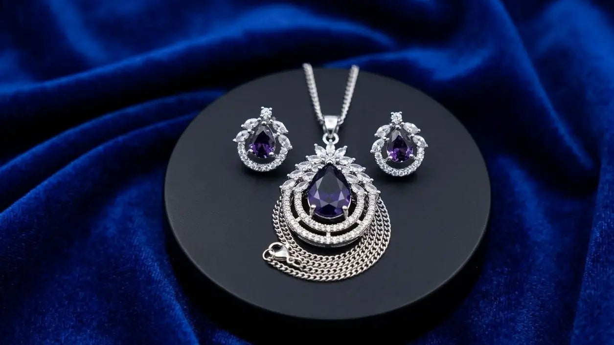 amethyst-purple-teardrop-zircon-pendant-mishi-collections